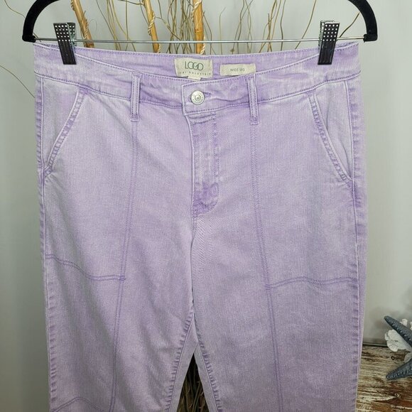 LOGO By Lori Goldstein Jeans Womens 10P - Picture 3 of 6